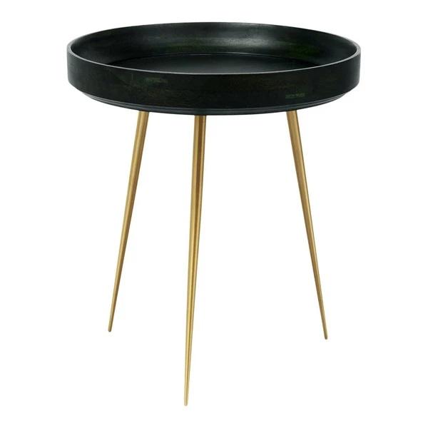 Mater Bowl Table Small Natural Lacquered 