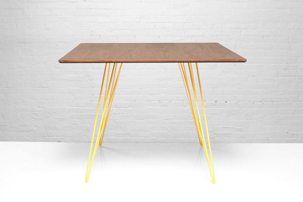 Tronk Williams Dining Table - Square Small Maple Blood Red