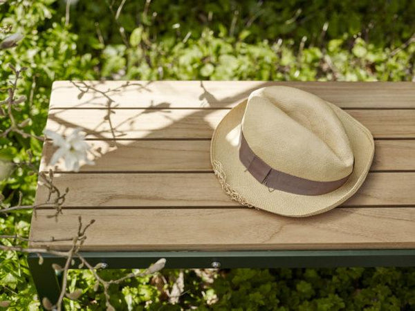 Skagerak Reform Bench Teak/Hunter Green 