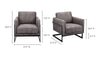 Moe's Luxley Club Chair