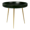 Mater Bowl Table Large Nori Green Stained 