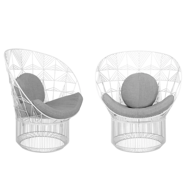 BEND Peacock Cushions Sunbrella Black 