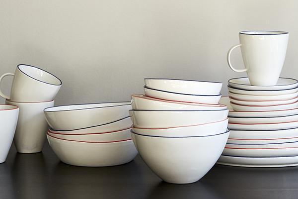 Canvas Home Abbesses Large Bowl - Set of 2 Blue 