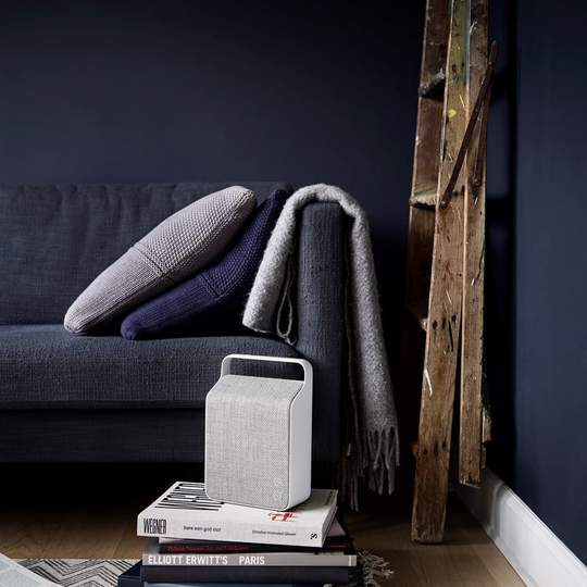 Vifa Oslo Bluetooth Wireless Portable Speaker Mountain Blue 