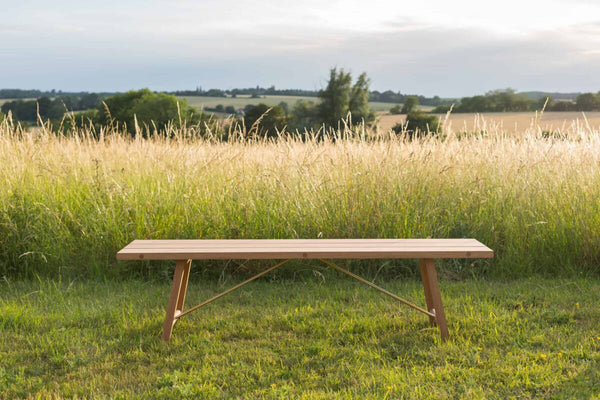 Another Country Outdoor Bench Two Oak 