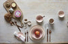 Canvas Home Shell Bisque Salad Plate - Set of 4 