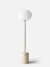Menu JWDA Floor Lamp Travertine/ Brushed Brass 