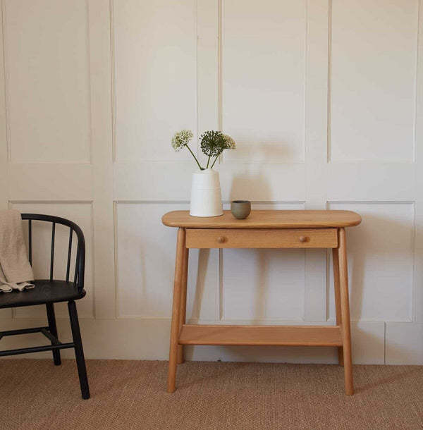 Another Country Hardy Console Oak with Drawer 