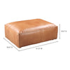 Moe's Luxe Ottoman
