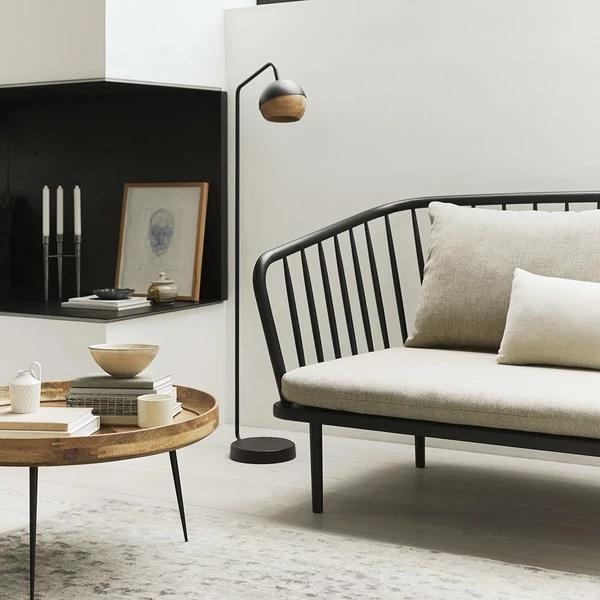 Mater Bowl Table Small Natural Lacquered 