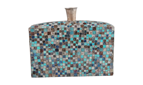 Moe's Azul Mosaic Vase