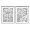 Napa Home & Garden Blooming Queen Anne's Lace Prints - Set of 2