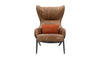 Moe's Amos Leather Accent Chair