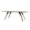 Tronk Clarke Coffee Table - Thin Rectangle Walnut Black 