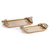 Napa Home & Garden Pomegranate Branch Decorative Trays - Set of 2