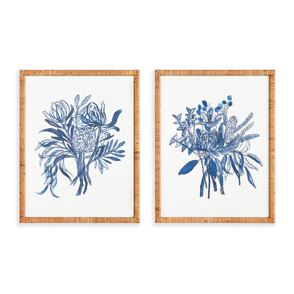 Napa Home & Garden Banksia Bouquet Prints - Set of 2
