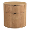 Moe's Theo 2 Drawer Nightstand