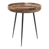 Mater Bowl Table Small Natural Lacquered 