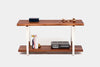 ARTLESS GAX 18 Console Table 48"W x 18"D x 30"H Stainless Steel 