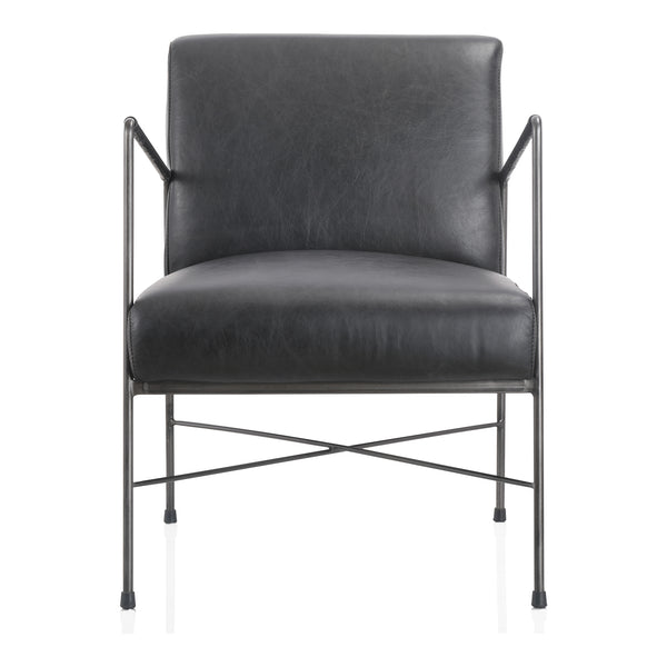 Moe's Dagwood Leather Armchair