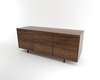 Tronk Chapman Storage Dresser Walnut Black 