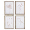 Napa Home & Garden Stylized Botanical Prints - Set Of 4