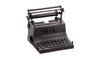 Moe's Typewriter Sculpture Antique Copper