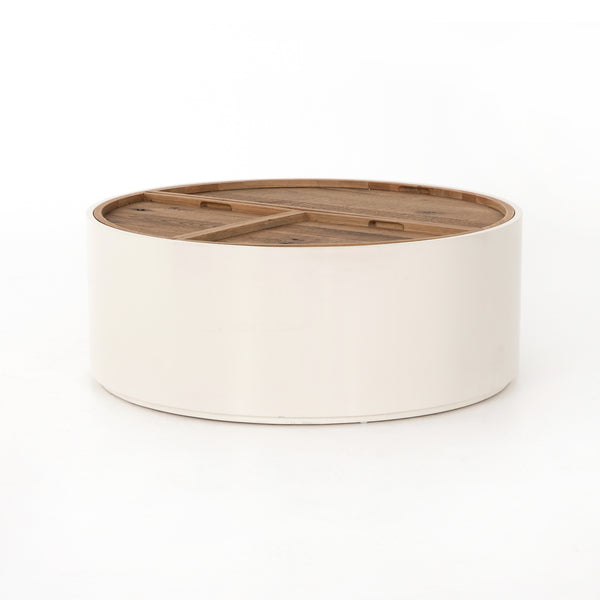 Four Hands Cas Drum Coffee Table