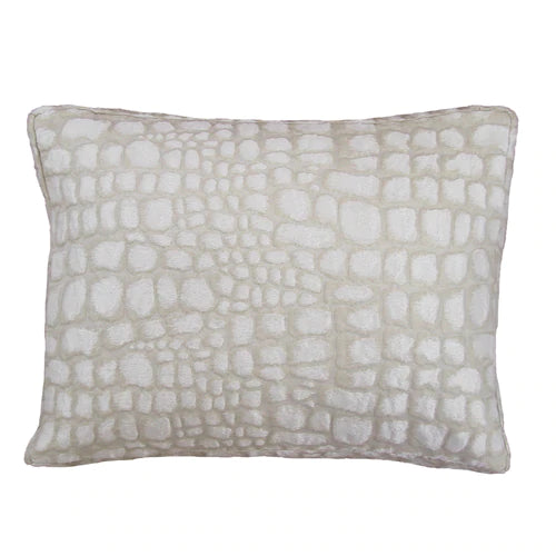 Ann Gish Croc Box Pillow