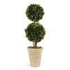 Napa Home & Garden Boxwood Double Sphere Topiary