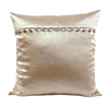 Ann Gish Charmeuse Pillow w/ Crystal Buttons