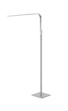 Pablo Lim L Floor Lamp Brushed Silver 