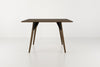 Tronk Clarke Dining Table - Rectangular Small Walnut Black