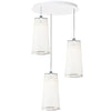 Pablo Solis Chandelier - 3 White Small 