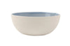 Canvas Home Shell Bisque Small Bowl - Set of 4 Blue 