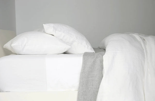 Area Eli Linen & Cotton Fitted Sheet