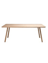Another Country Dining Table One Natural Oak 63" W x 31.5" D x 29.13" H 