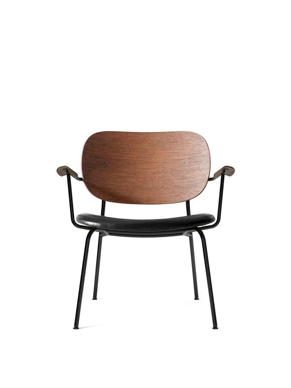 Menu Co Lounge Chair Cognac Dakar Leather Back & Seat / Natural Oak Arms 
