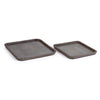 Napa Home & Garden Langley Square Trays - Set of 2