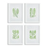 Napa Home & Garden Assorted Leaf Prints - Set of 4