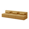 GUS Modern Mix Modular 3-Pc Armless Sofa