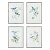 Napa Home & Garden Blue Birds Prints - Set of 4