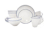 Canvas Home Abbesses 16 Piece Place Setting Blue 