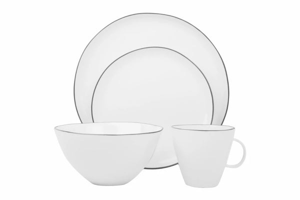 Canvas Home Abbesses 4 Piece Place Setting Black 