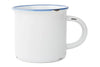 Canvas Home Tinware Mug - Set of 4 White 