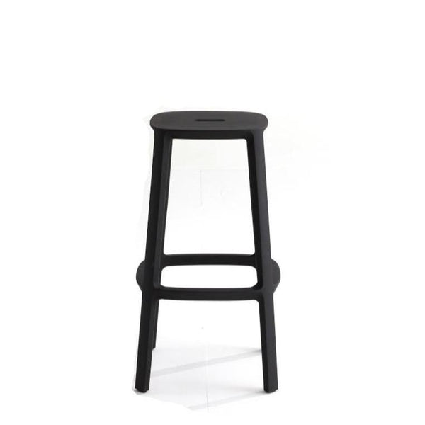 TOOU Cadrea Counter Stool White Black 