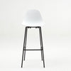 TOOU TA Bar Stool White Black 