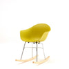 TOOU TA Rocking Chair Mustard Chrome / Wood 