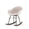 TOOU TA Rocking Chair Light Grey Black / Wood 