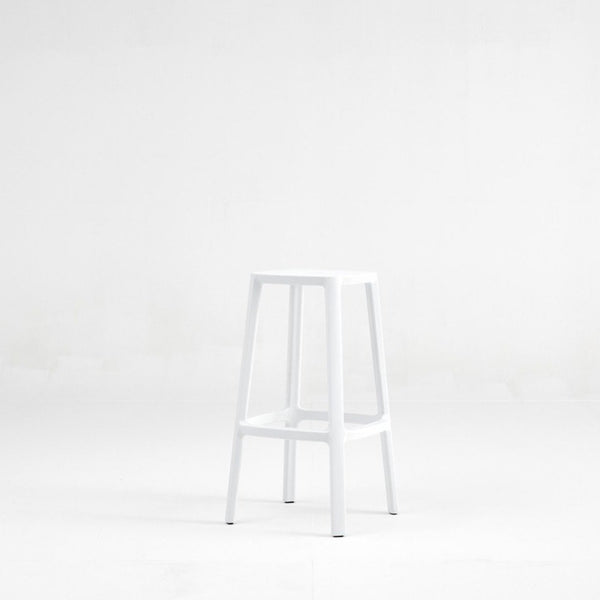 TOOU Cadrea Counter Stool White Black 